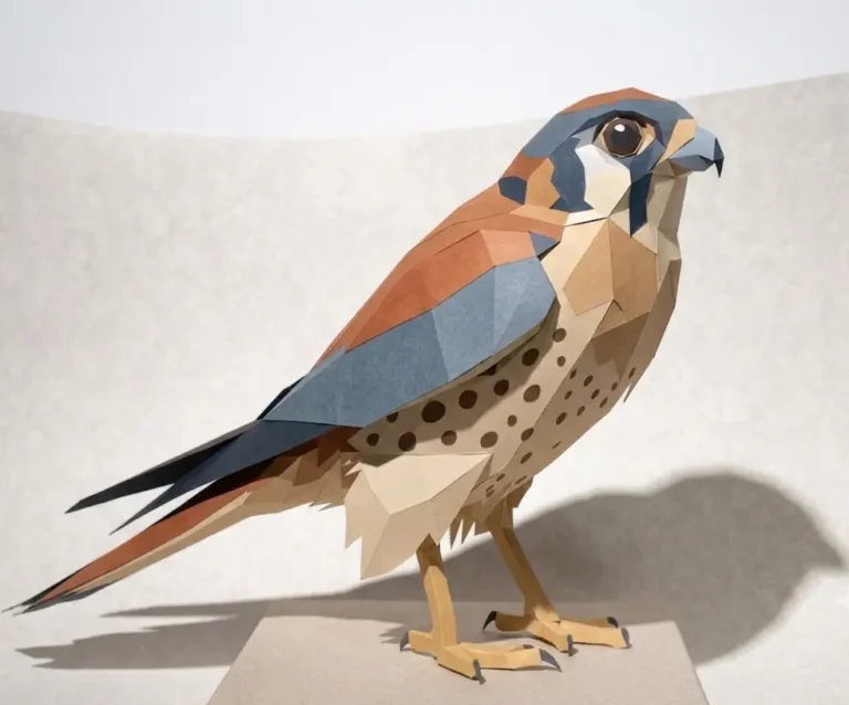 Kestral perched